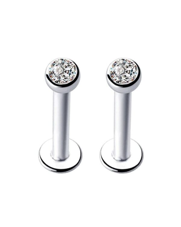 LABRET CIRCON UÑA 10MM TITANIO