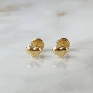 TOPO CORAZON ORO