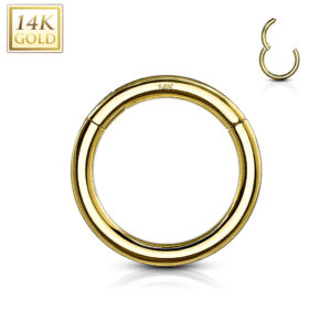 ARO CONTINUO ORO 14K