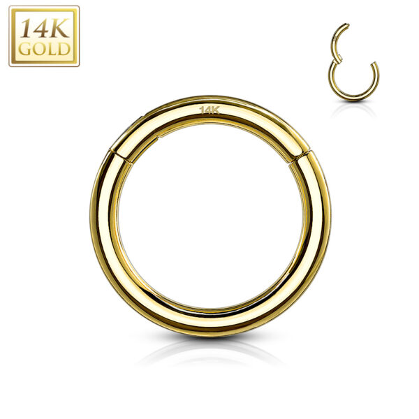 ARO CONTINUO ORO 14K
