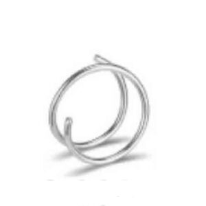 ARO NARIZ DOBLE  ACERO