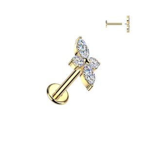 LABRET PERNO MARQUESA TITANIO TIL421